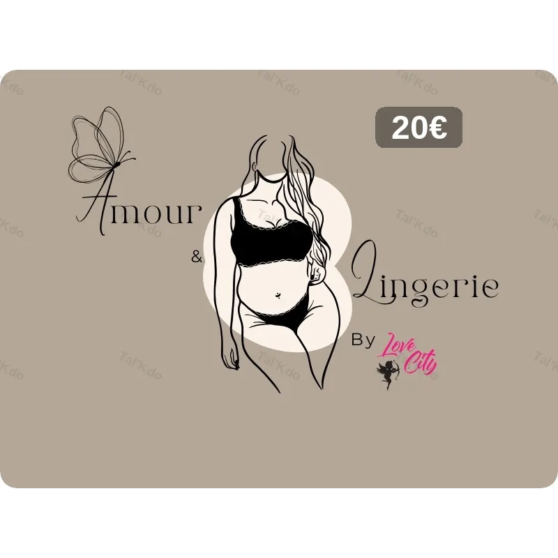 Carte Cadeau Amour et Lingerie
