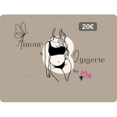 Carte Cadeau Amour et Lingerie