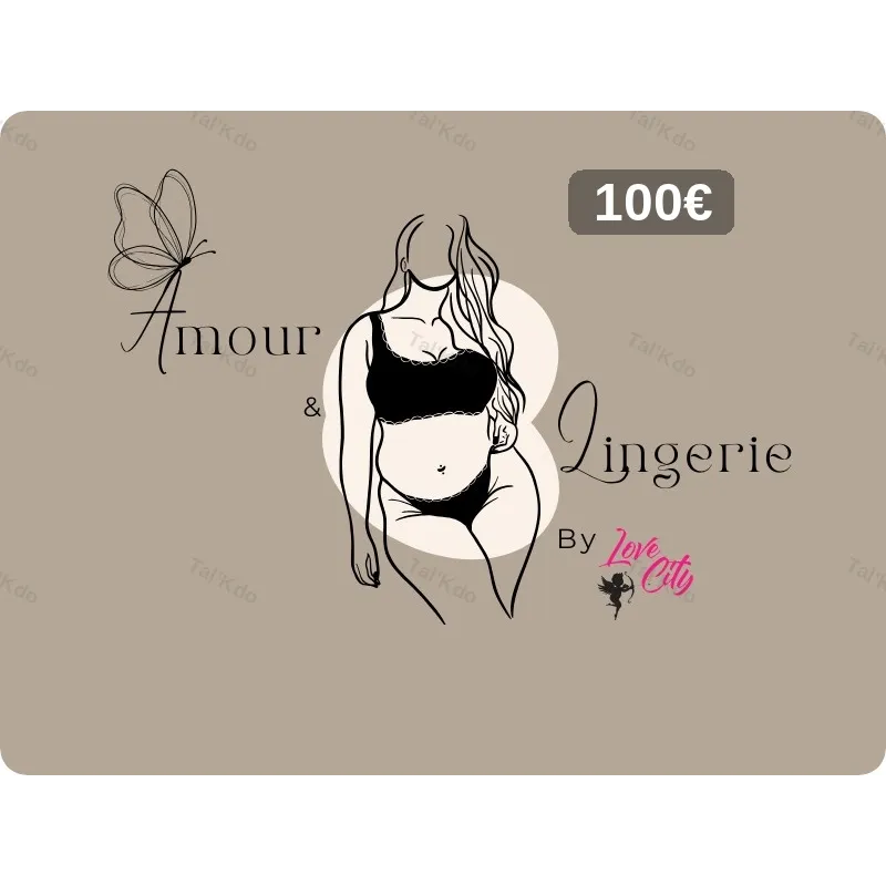 Carte Cadeau Amour et Lingerie