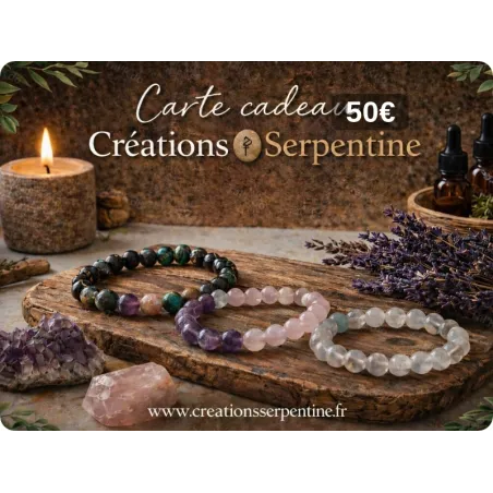 Carte Cadeau Créations Serpentine