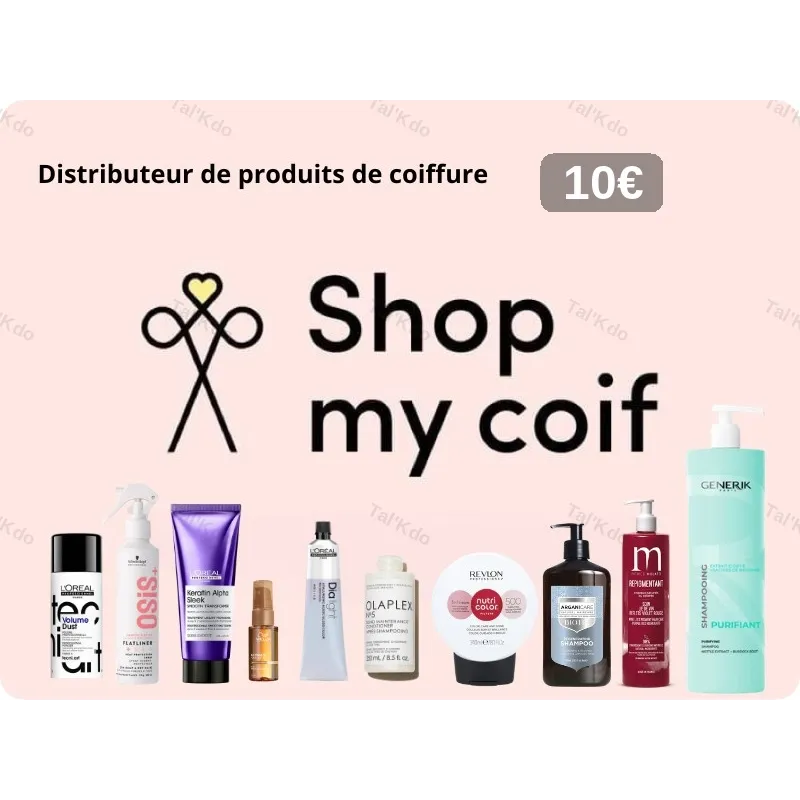 Carte Cadeau SHOP MY COIF