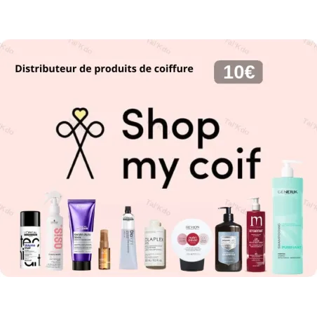Carte Cadeau SHOP MY COIF