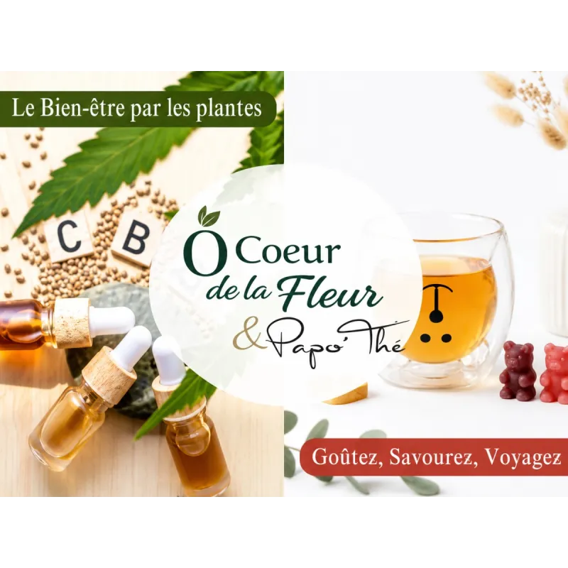Carte Cadeau Ô Coeur de la Fleur - Papo'Thé