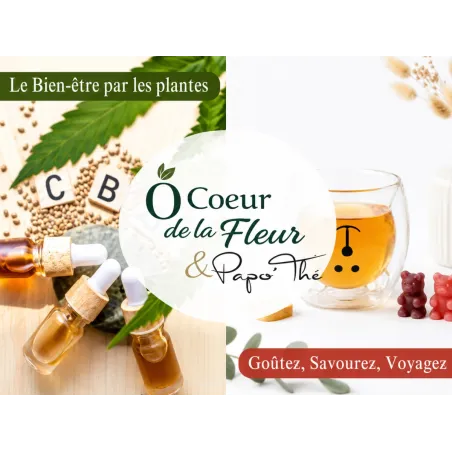 Carte Cadeau Ô Coeur de la Fleur - Papo'Thé