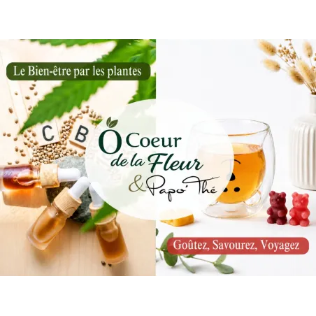 Carte Cadeau Ô Coeur de la Fleur - Papo'Thé