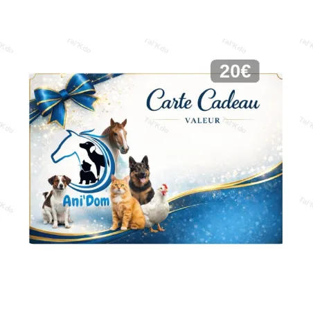 Carte Cadeau Ani'dom
