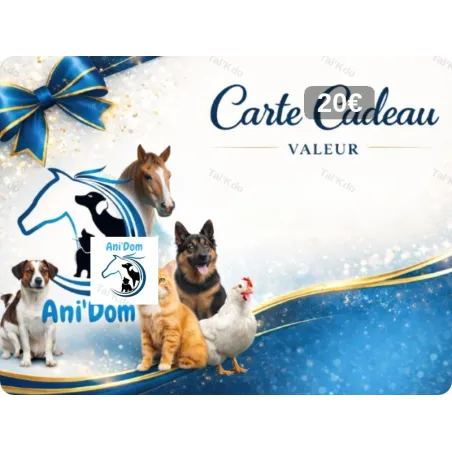 Carte Cadeau Ani'dom
