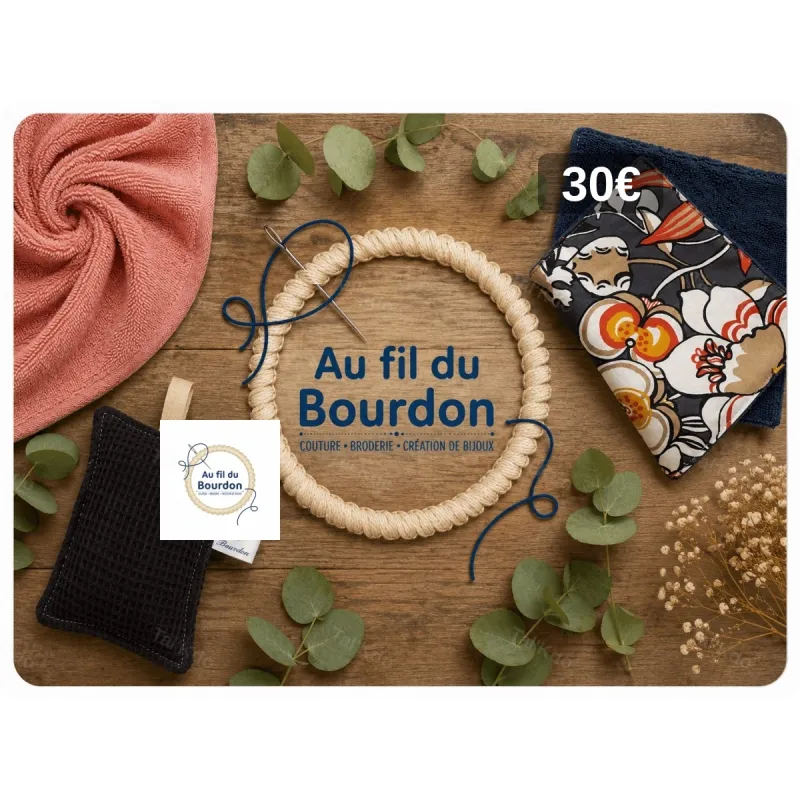 Carte Cadeau Au fil du Bourdon