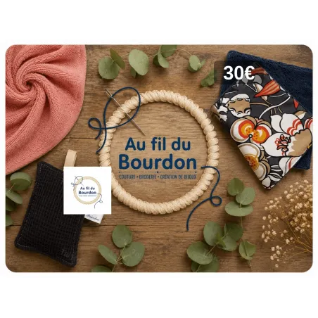 Carte Cadeau Au fil du Bourdon