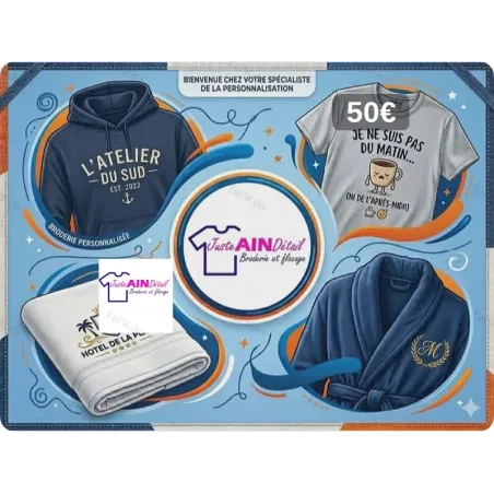 Carte Cadeau Juste ain détail