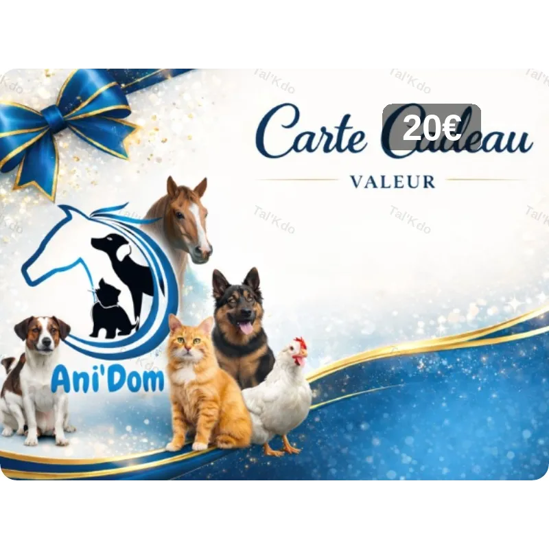 Carte Cadeau Ani'dom
