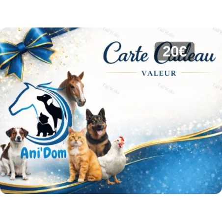 Carte Cadeau Ani'dom