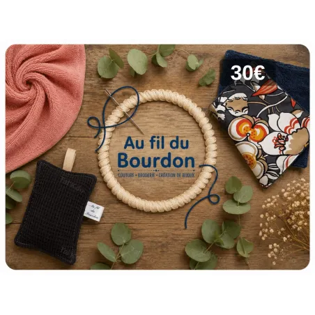 Carte Cadeau Au fil du Bourdon