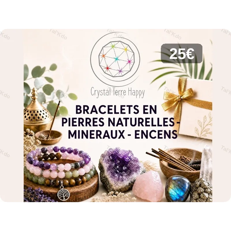 Carte Cadeau Crystal Terre Happy