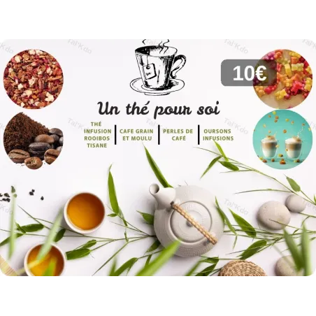 Carte Cadeau Un thé pour soi