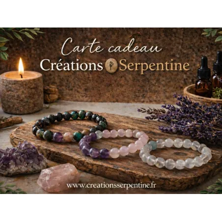 Carte Cadeau Créations Serpentine