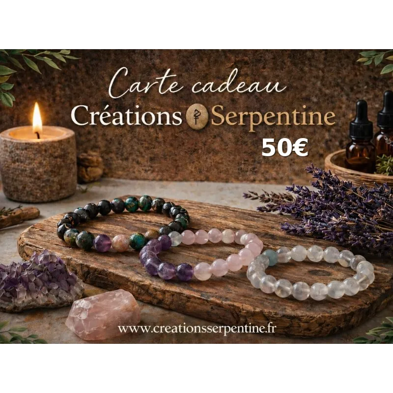 Carte Cadeau Créations Serpentine