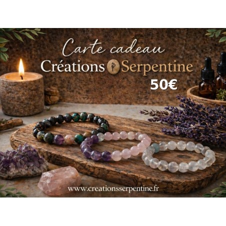 Carte Cadeau Créations Serpentine