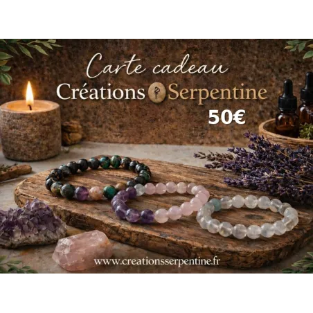 Carte Cadeau Créations Serpentine